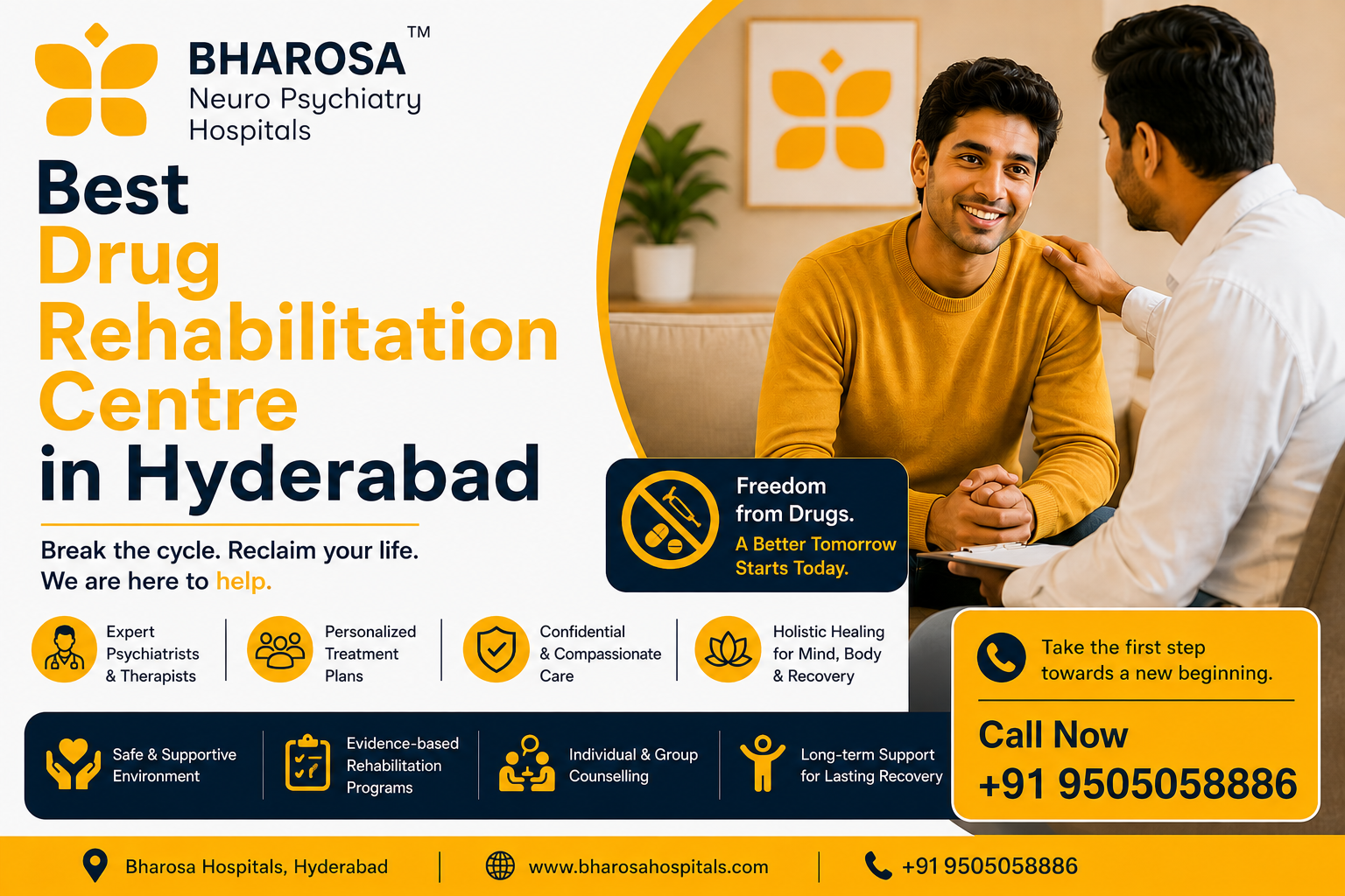 Drug Rehabilitation Centre in Hyderabad